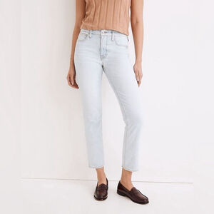 NEW Madewell The Mid-Rise Perfect Vintage Jean Chestnut Wash blue W 31 P